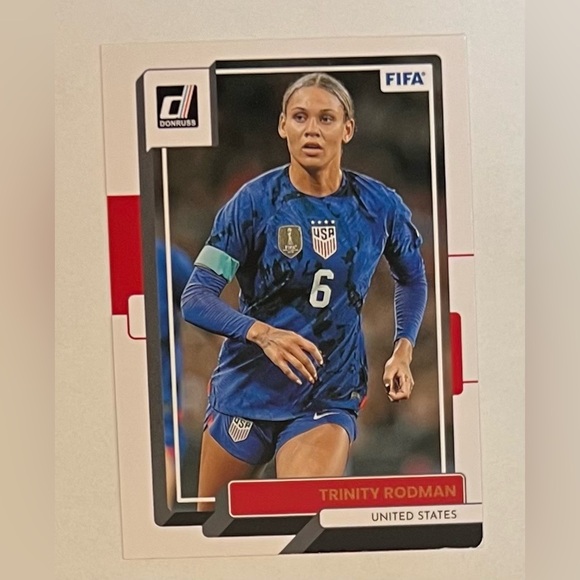 Panini Other - Trading card soccer 2022-2023 Panini-Donruss # 130 Trinity Rodman ( USA) FIFA
